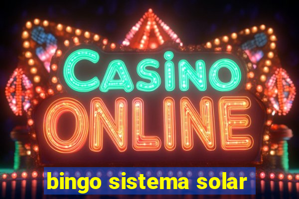 bingo sistema solar